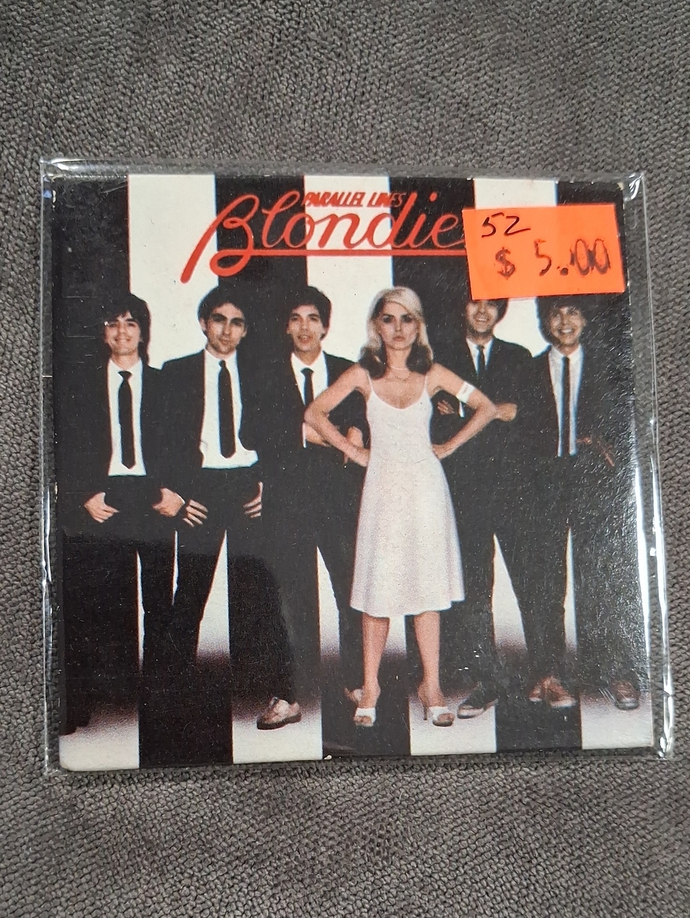 Vintage Blondie Chu-Bops Miniature 80s Cardboard Album Cover ONLY G